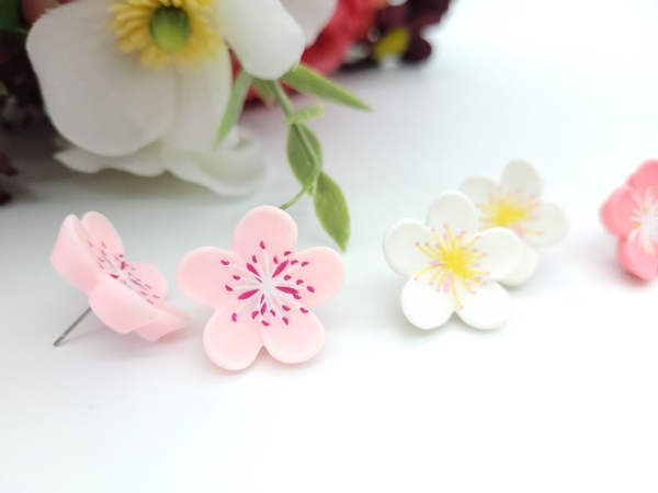 Kirschblüte Blümchen Ohrstecker